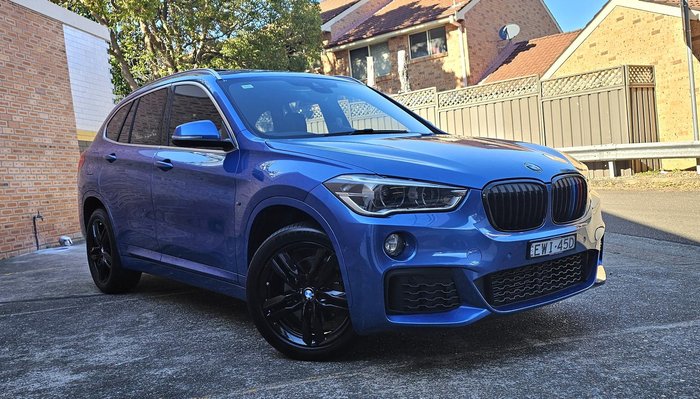2017 BMW X1 sDrive18d F48 Estoril Blue