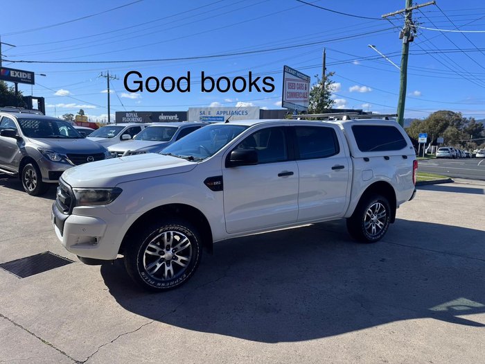 2016 Ford Ranger XL Hi-Rider PX MkII 4x2 Cool White