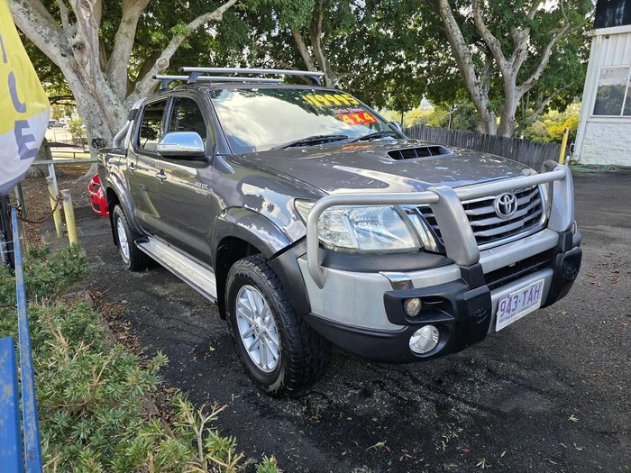 2013 Toyota Hilux SR5 KUN26R MY12 4X4 GREY