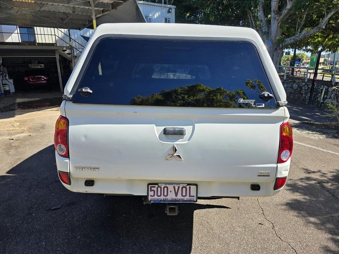 2014 Mitsubishi Triton GLX MN MY15 4x2 White