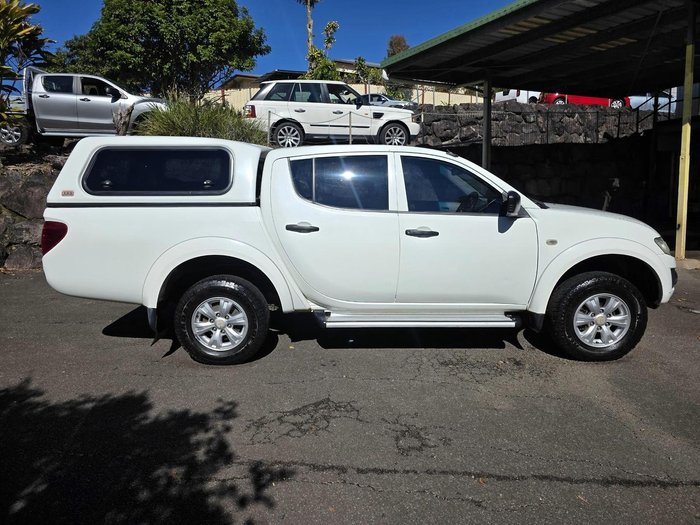 2014 Mitsubishi Triton GLX MN MY15 4x2 White