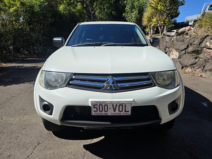 2014 Mitsubishi Triton GLX MN MY15 4x2 White