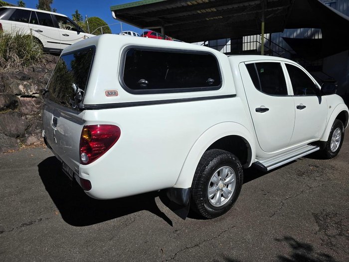 2014 Mitsubishi Triton GLX MN MY15 4x2 White