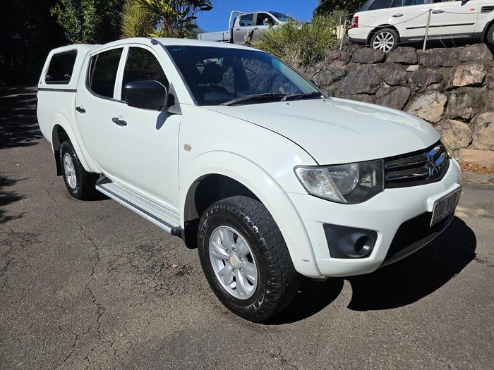 2014 Mitsubishi Triton GLX MN MY15 4x2 White