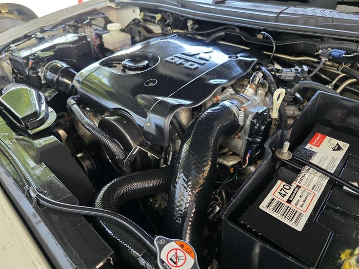 2014 Mitsubishi Triton GLX MN MY15 4x2 White