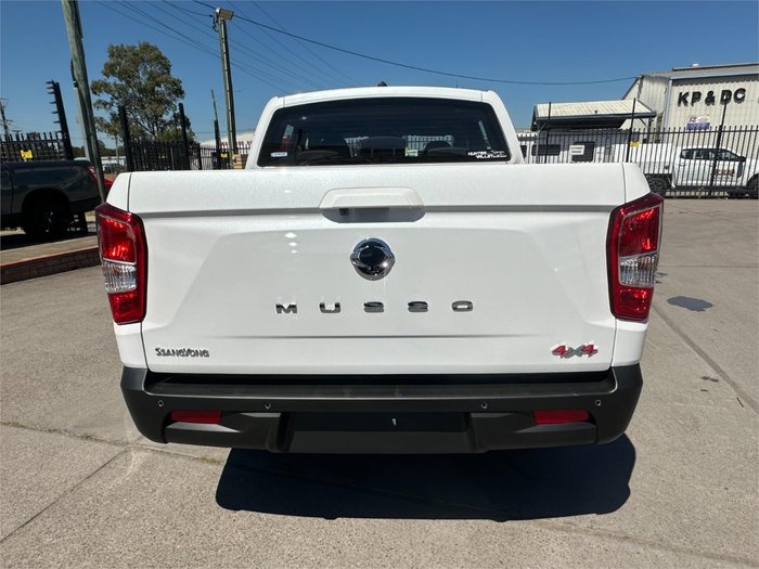 2024 SSANGYONG MUSSO XLV ULTIMATE Q261 MY24 White