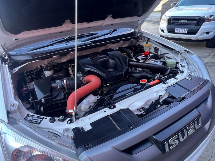 2020 Isuzu D-MAX SX High Ride MY19 4x2 Splash White