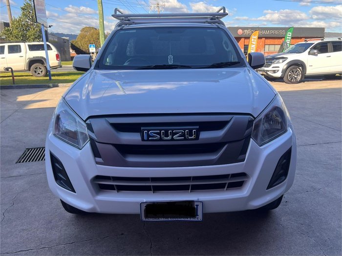2020 Isuzu D-MAX SX High Ride MY19 4x2 Splash White
