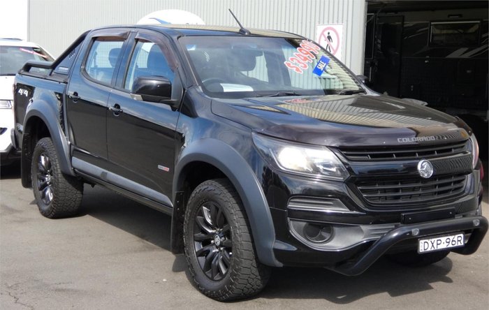 2017 Holden Colorado LS RG MY18 4X4 Dual Range Mineral Black