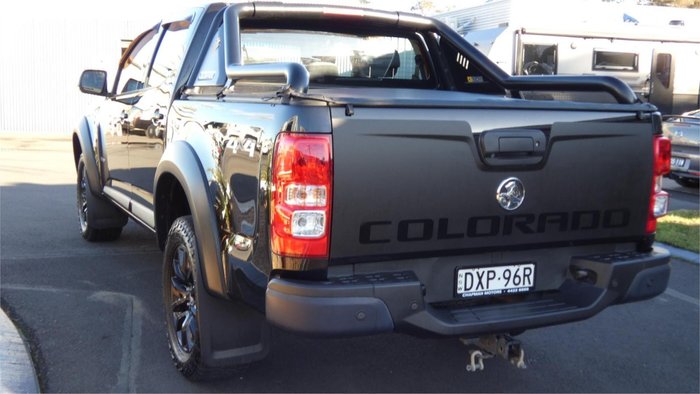 2017 Holden Colorado LS RG MY18 4X4 Dual Range Mineral Black