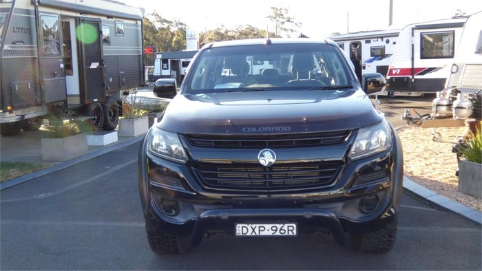 2017 Holden Colorado LS RG MY18 4X4 Dual Range Mineral Black