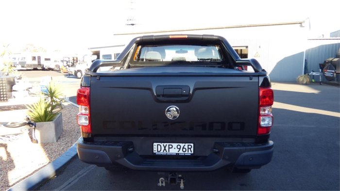 2017 Holden Colorado LS RG MY18 4X4 Dual Range Mineral Black