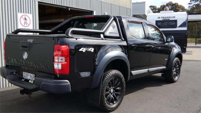 2017 Holden Colorado LS RG MY18 4X4 Dual Range Mineral Black