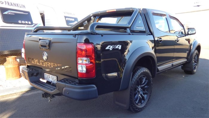 2017 Holden Colorado LS RG MY18 4X4 Dual Range Mineral Black