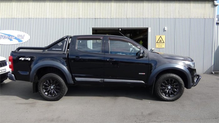 2017 Holden Colorado LS RG MY18 4X4 Dual Range Mineral Black