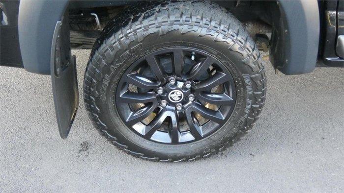 2017 Holden Colorado LS RG MY18 4X4 Dual Range Mineral Black