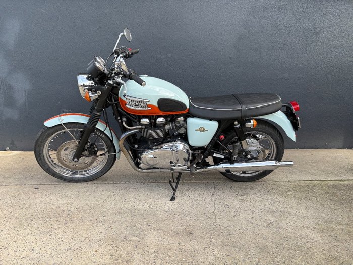 2009 Triumph BONNEVILLE T100 BLUE