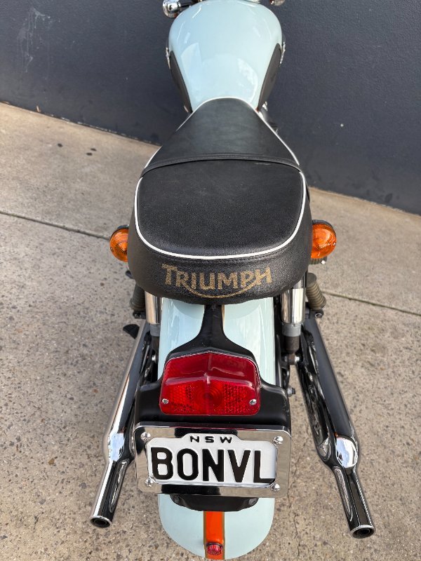 2009 Triumph BONNEVILLE T100 BLUE