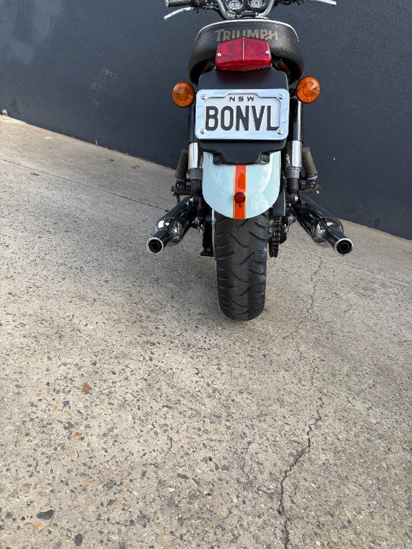 2009 Triumph BONNEVILLE T100 BLUE