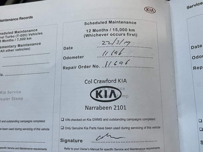 2018 Kia Carnival SLi