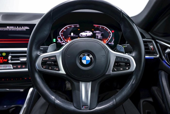 2021 BMW 4 Series 420i M Sport G26 Mineral White