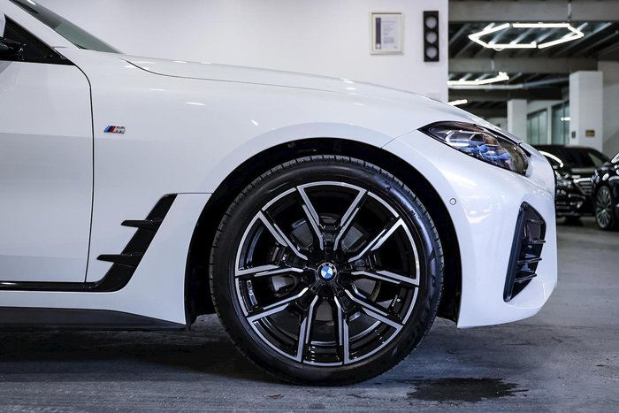 2021 BMW 4 Series 420i M Sport G26 Mineral White