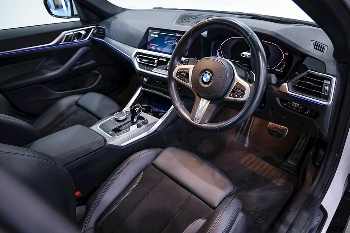 2021 BMW 4 Series 420i M Sport G26 Mineral White