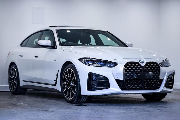 2021 BMW 4 Series 420i M Sport G26 Mineral White