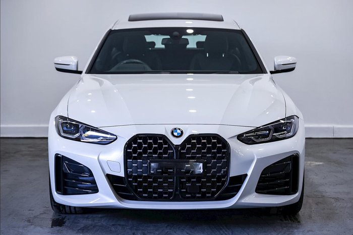 2021 BMW 4 Series 420i M Sport G26 Mineral White