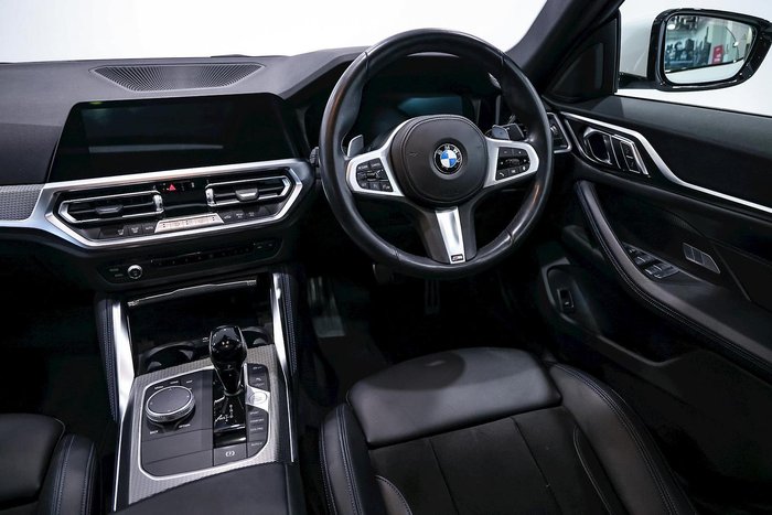 2021 BMW 4 Series 420i M Sport G26 Mineral White