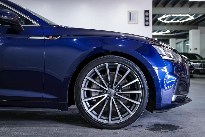 2019 Audi A5 45 TFSI sport F5 MY19 Four Wheel Drive Navarra Blue