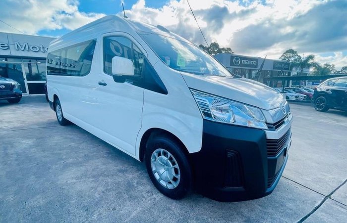 2025 Toyota Hiace Commuter GDH322R French Vanilla