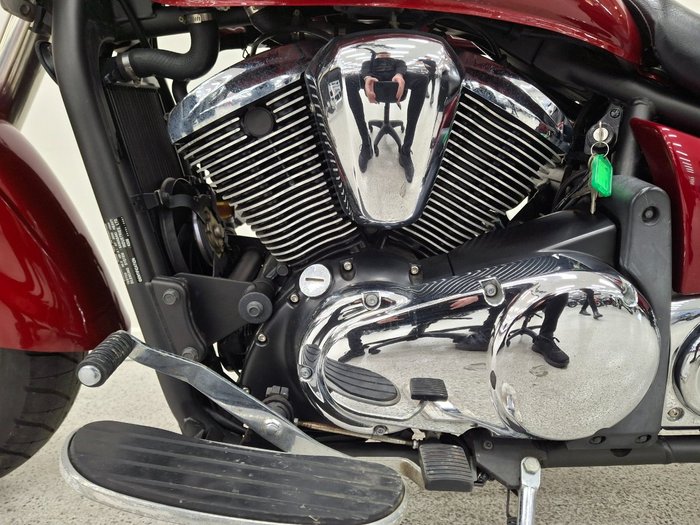 2008 Kawasaki VULCAN 900 (VN900) CLASSIC Red