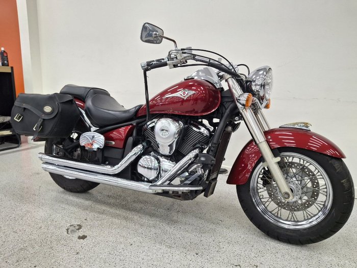 2008 Kawasaki VULCAN 900 (VN900) CLASSIC Red