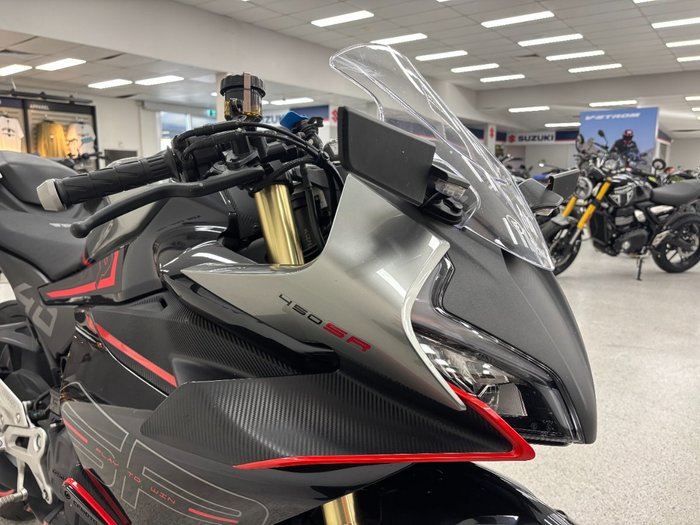 2023 CFMOTO 450 SR ABS ZIRCON BLACK