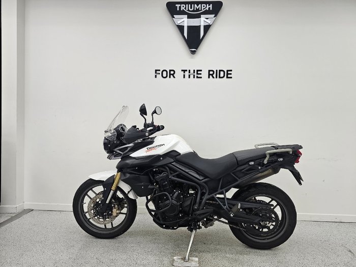 Triumph 2012 Triumph 800cc Tiger TIG800ABS White