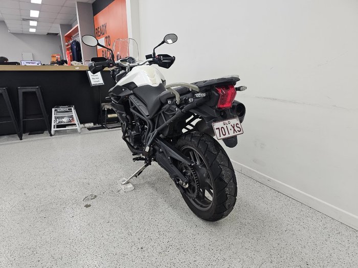 Triumph 2012 Triumph 800cc Tiger TIG800ABS White
