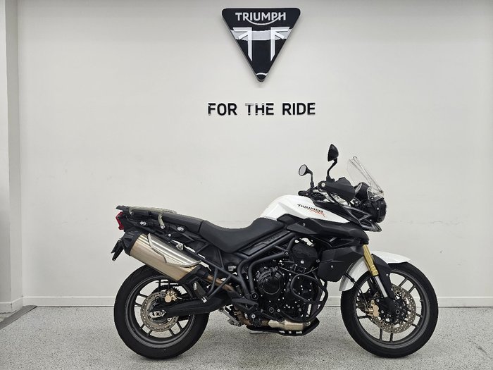 Triumph 2012 Triumph 800cc Tiger TIG800ABS White