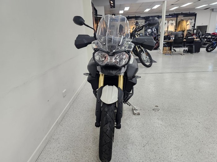 Triumph 2012 Triumph 800cc Tiger TIG800ABS White