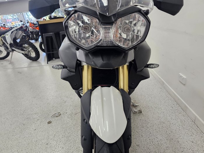 Triumph 2012 Triumph 800cc Tiger TIG800ABS White