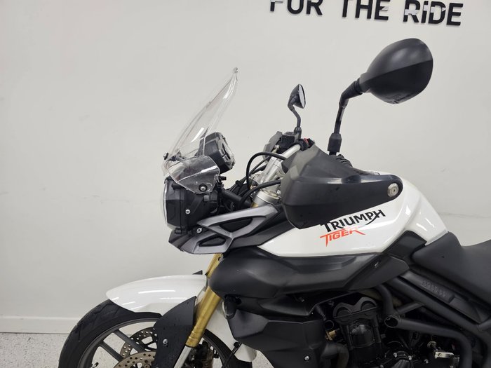 Triumph 2012 Triumph 800cc Tiger TIG800ABS White