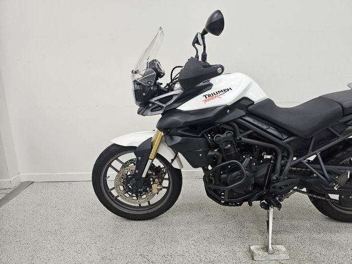 Triumph 2012 Triumph 800cc Tiger TIG800ABS White