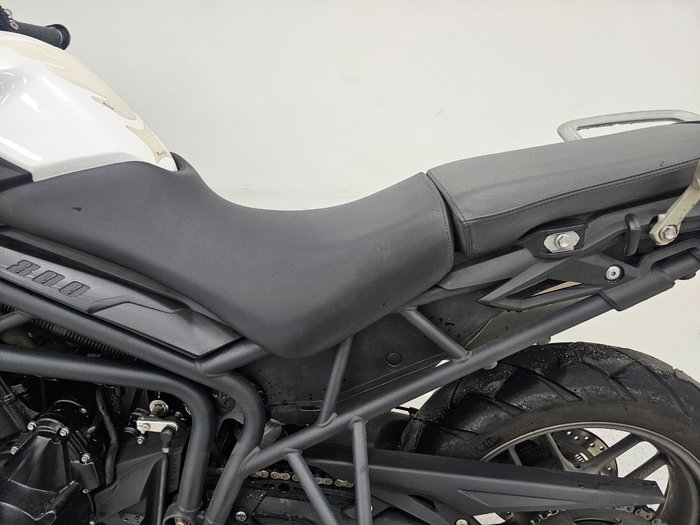 Triumph 2012 Triumph 800cc Tiger TIG800ABS White
