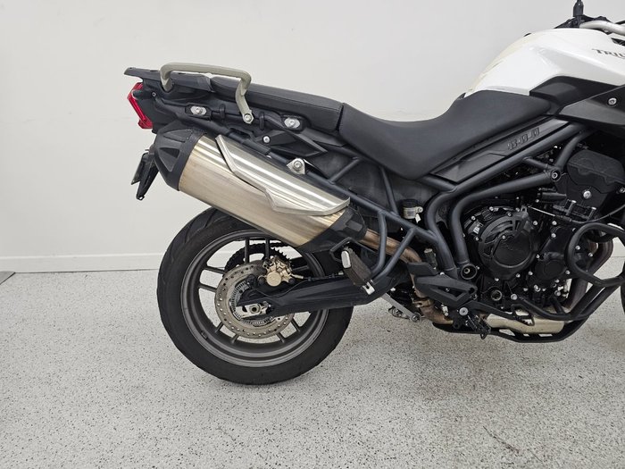 Triumph 2012 Triumph 800cc Tiger TIG800ABS White