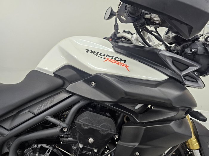 Triumph 2012 Triumph 800cc Tiger TIG800ABS White