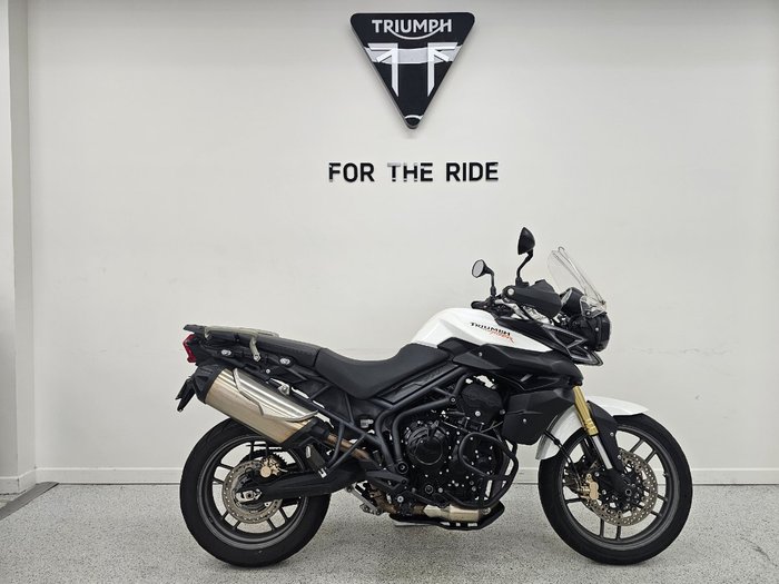 Triumph 2012 Triumph 800cc Tiger TIG800ABS White