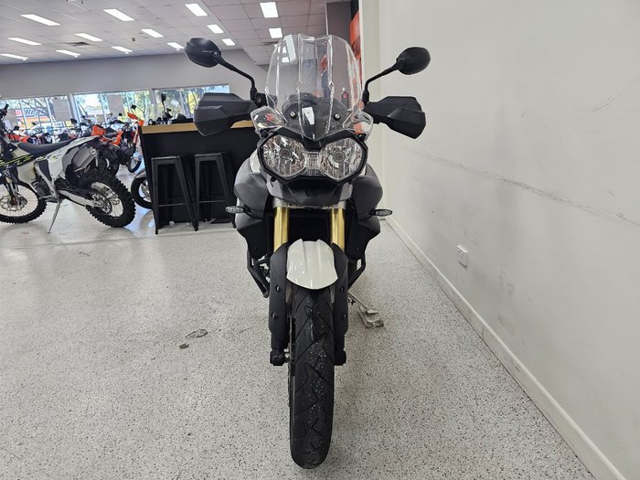 Triumph 2012 Triumph 800cc Tiger TIG800ABS White