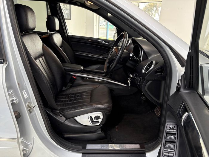 2008 Mercedes-Benz M-Class ML350 Luxury W164 MY08 4X4 Constant Iridium Silver