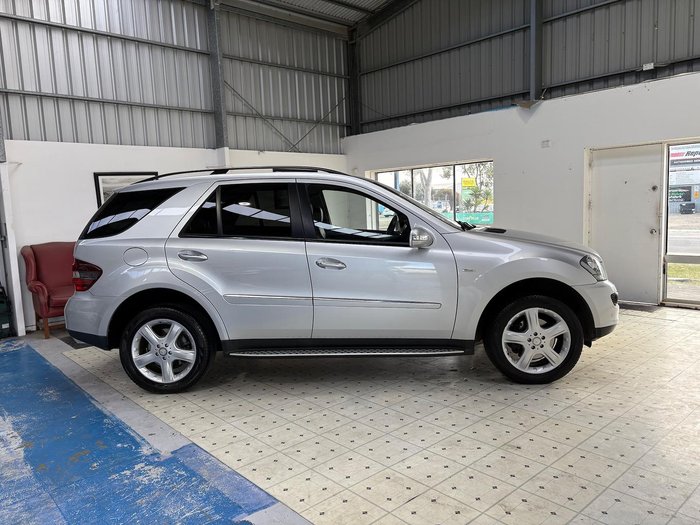 2008 Mercedes-Benz M-Class ML350 Luxury W164 MY08 4X4 Constant Iridium Silver