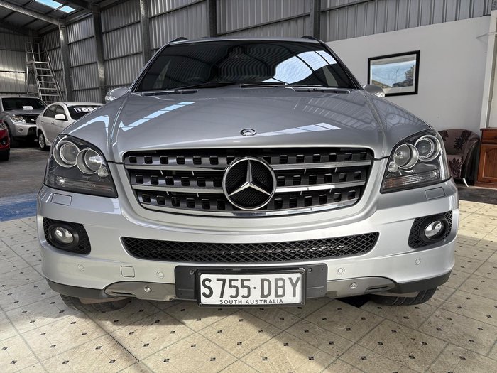 2008 Mercedes-Benz M-Class ML350 Luxury W164 MY08 4X4 Constant Iridium Silver
